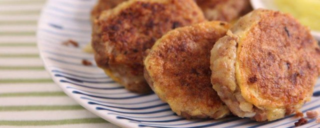 香煎肉饼子怎样做 香煎肉饼的做法