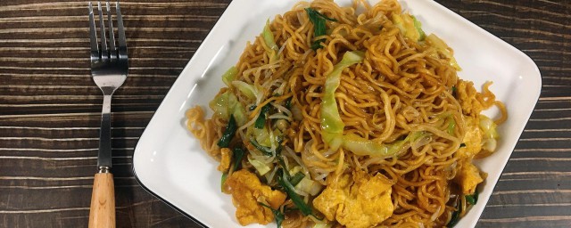 炒方便面的做法简单 简单的炒方便面做法