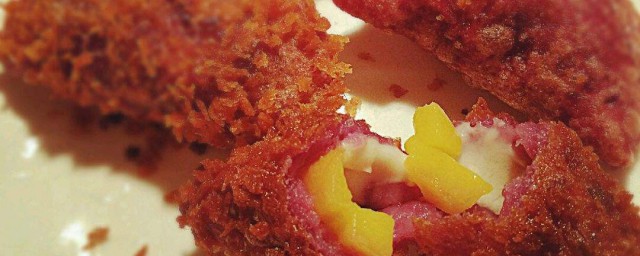 紫芋松饼如何做 紫芋松饼的做法