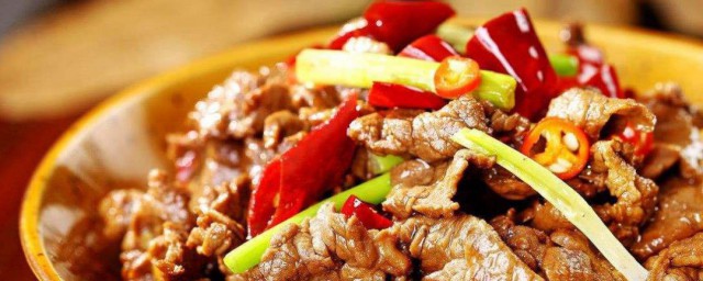 怎样做炒牛肉 炒牛肉技巧