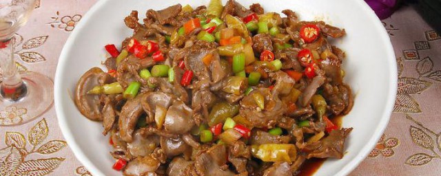 鸡胗怎么吃 爆炒鸡胗的做法