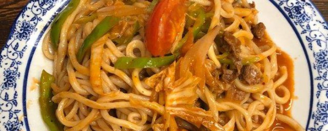 牛肉炒拉面如何做 制作的步骤有什么呢