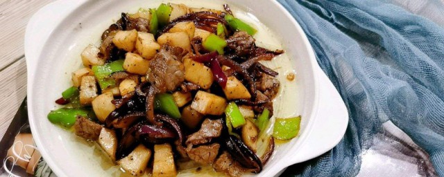 黑椒肉粒怎样做 黑椒牛肉粒的做法次序
