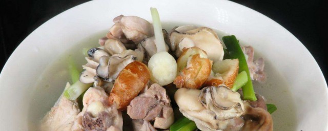 生蚝蒸家鸡如何做 生蚝蒸家鸡的简单做法