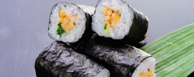 纳豆寿司怎样做 纳豆手卷寿司做法简介