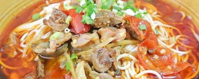 鸡杂油臊面怎样做 鸡杂油臊面的做法简介