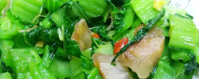 芥菜腊肉怎样做 做芥菜腊肉的技巧