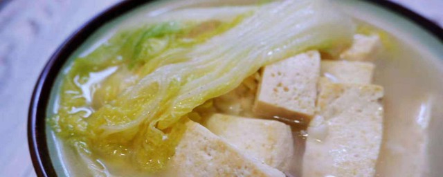 怎样做娃娃菜豆腐汤 娃娃菜豆腐汤怎样做