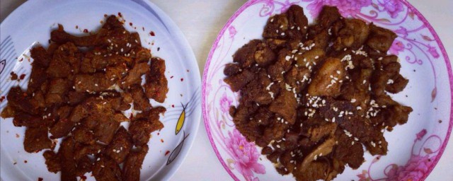 炸牛肉干怎样做 炸牛肉干的做法