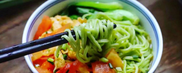 怎样做菠菜面条 怎样做菠菜面条
