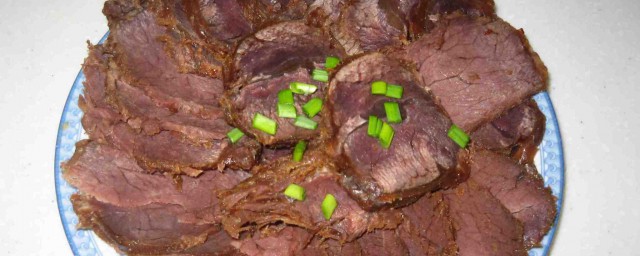 怎样做五香卤牛肉 制作五香卤牛肉的技巧
