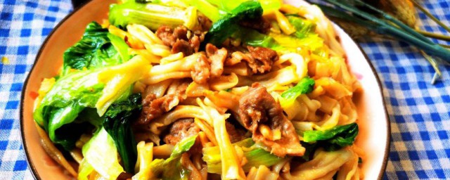 瘦肉炒河粉怎样做 怎样做出来的好吃呢