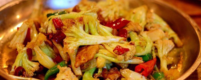 花菜干炒怎样做 干炒花菜做法