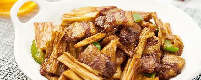 腐竹烧肉怎样做 腐竹烧肉做法简介