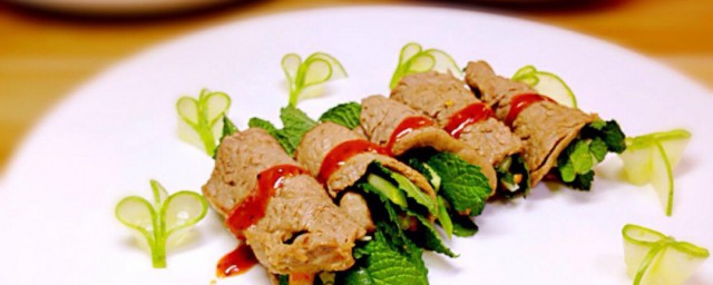 鲜虾牛肉卷怎样做 鲜虾牛肉卷的做法