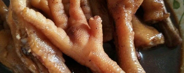 香干鸡爪怎样做 制作这个的次序是什么呢