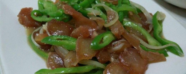 炒牛筋的技巧 炒牛筋的技巧简介