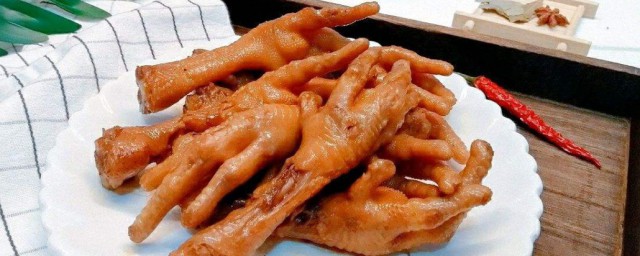 香酱鸡爪怎样做 做鸡爪的次序