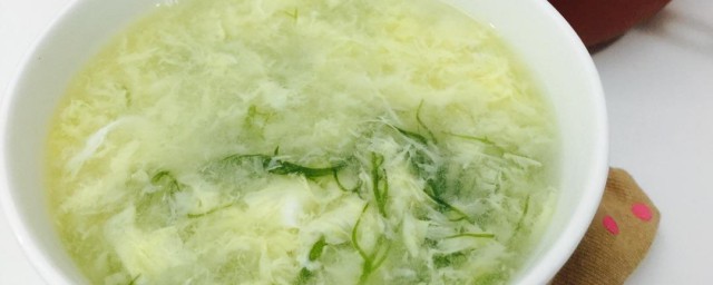 蛋花汤制作技巧 蛋花汤的做法简介