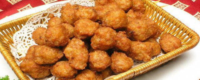 如何做炸肉丸 炸肉丸的烹饪方法