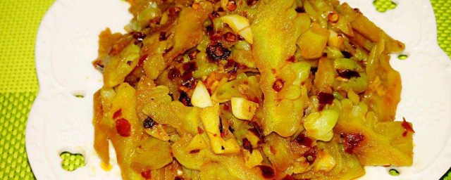 老干妈炒冬瓜怎样做 老干妈炒冬瓜做法简介
