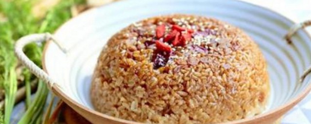 糖糯米饭怎样做 糖糯米饭做法简介