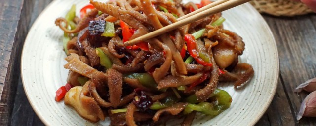羊肚的烹饪方式 爆炒羊肚的办法