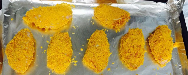 面包糠烤箱怎样烤鸡翅 烤箱版面包糠鸡翅的做法