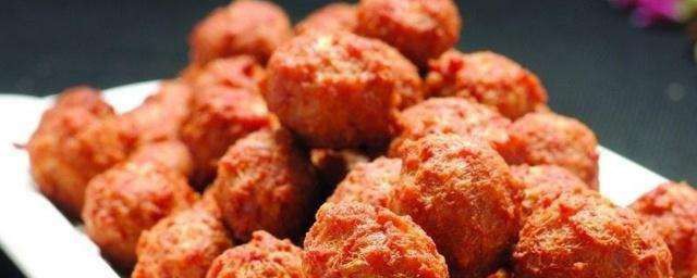 炸酥肉丸子诀窍 做丸子的次序