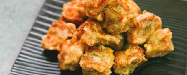 炸排骨正确要领 炸排骨的做法介绍