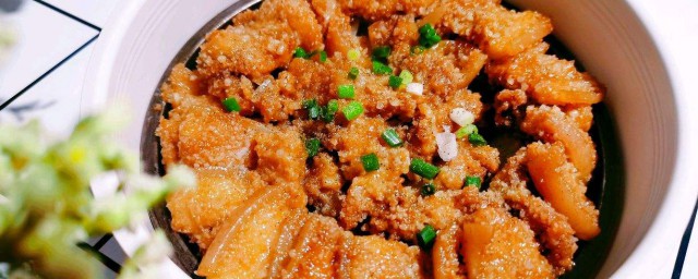 粉蒸肉怎样蒸 粉蒸肉怎样做