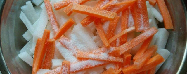 泡菜萝卜怎样做 萝卜泡菜的做法