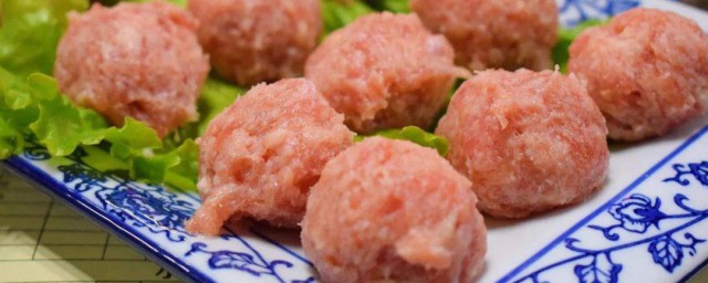 鲜丸子怎样做的 鲜丸子做法