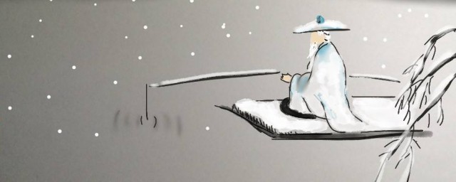 孤舟蓑笠翁独钓寒江雪的意思 孤舟蓑笠翁独钓寒江雪原文及翻译