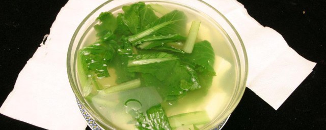 怎样做小白菜豆腐汤 怎样做小白菜豆腐汤