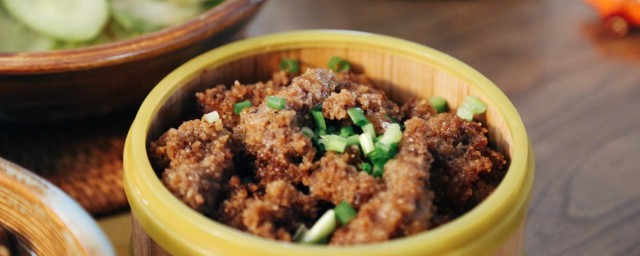 最简单的蒸牛肉做法 蒸牛肉做法分享
