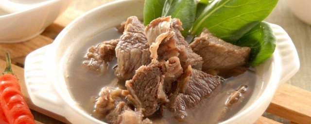 清汤牛肉最简单的做法 清汤牛肉最简单的做法与次序