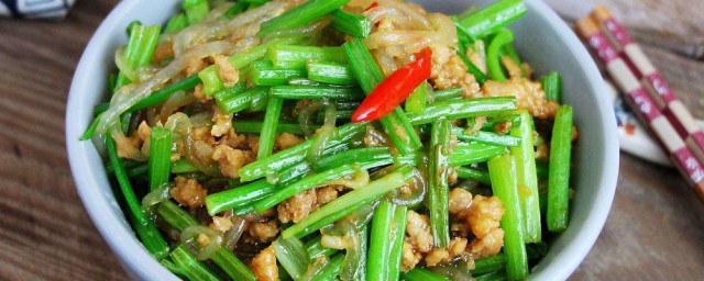 炒芹菜好要领 炒芹菜好办法与步骤