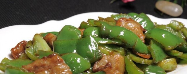 青椒肉丝最简单的做法 怎么做青椒肉丝