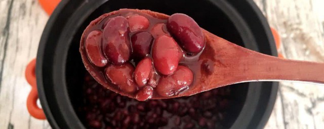 红豆快速煮烂的技巧 红豆营养成分含量表