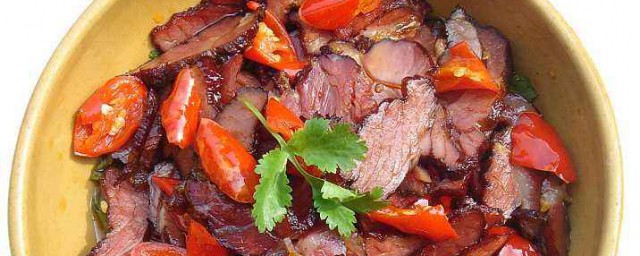 农家炒腊肉技巧 农家腊肉的做法
