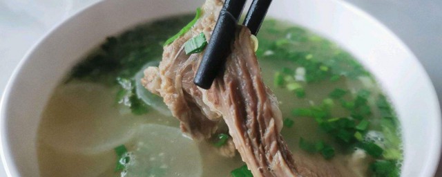 羊肉汤怎样炖 羊肉汤的做法