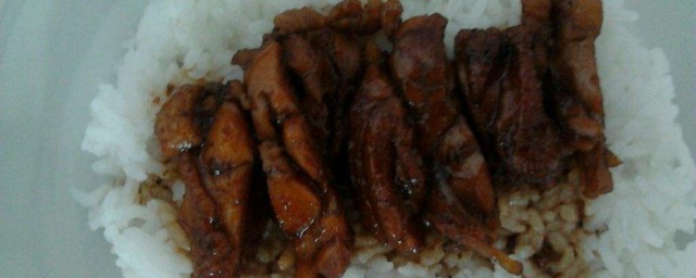 怎样做叉烧鸡腿饭 叉烧鸡腿饭的做法