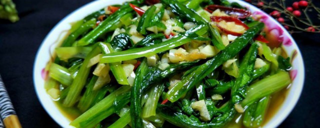蒜蓉油麦菜怎样做 怎样做蒜蓉油麦菜