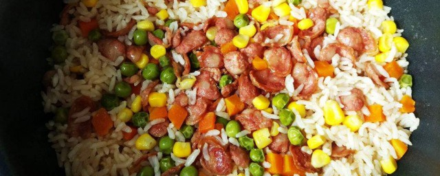 腊肠煮米饭技巧 腊肠蒸米饭营养美味