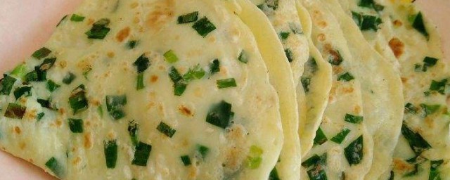 韭菜鸡蛋饼怎样做 韭菜鸡蛋饼怎样做