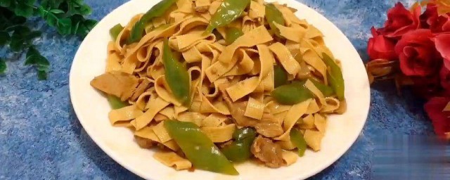 豆腐皮怎样做好吃简单 看似简单却特好吃