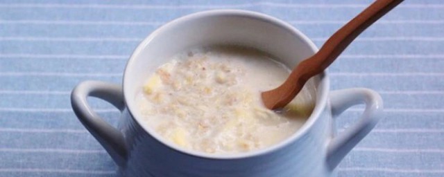 如何做牛奶燕麦片粥 燕麦片牛奶粥的做法