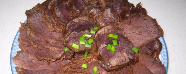 怎样酱牛肉好吃又简单 酱牛肉的做法