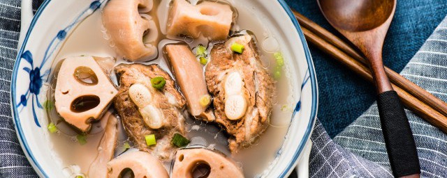 藕汤制作技巧 排骨莲藕汤的做法